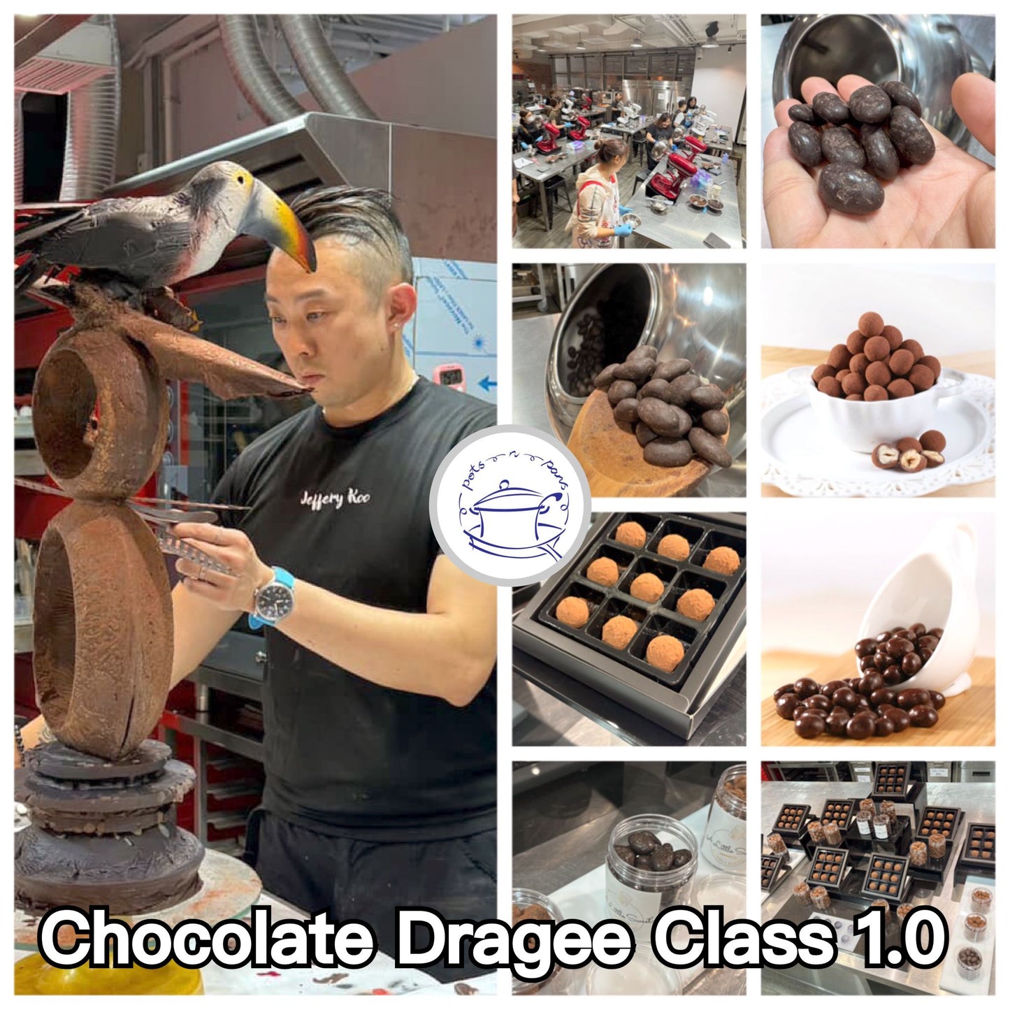 R5. 2025年11月19日(10am - 1:30pm)Jeffery Koo【聖誕節及新年特別版|朱古力滾珠課程 1.0】